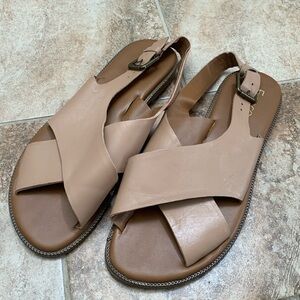 Franco Sarto leather sandals